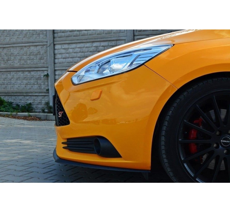 Maxton Design FRONT SPLITTER Ford Focus ST Mk3 (Cupra)