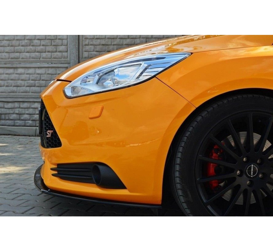 Maxton Design FRONT SPLITTER V.2 Ford Focus ST Mk3