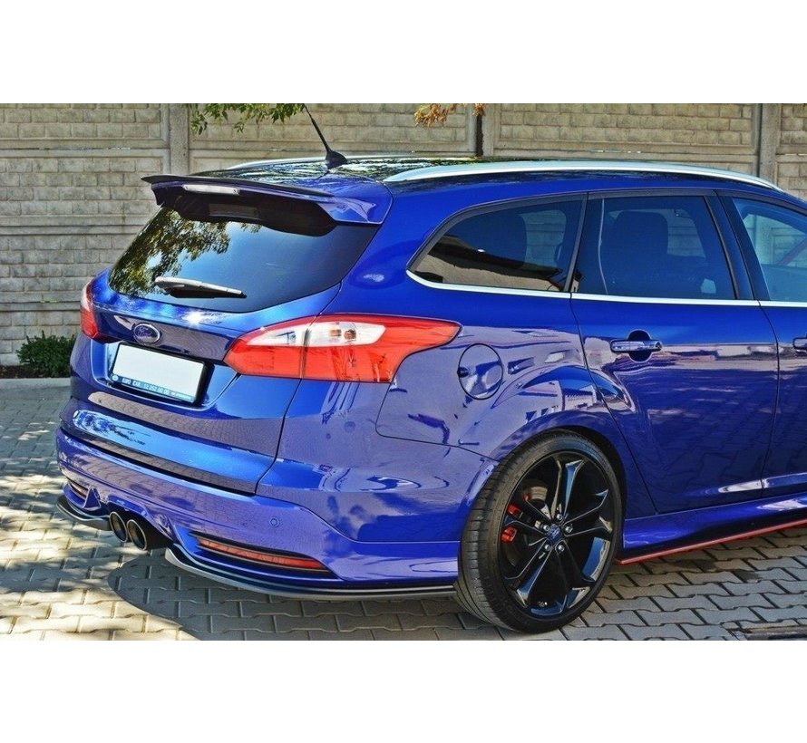 Maxton Design REAR SIDE SPLITTERS Ford Focus ST Mk3 Estate