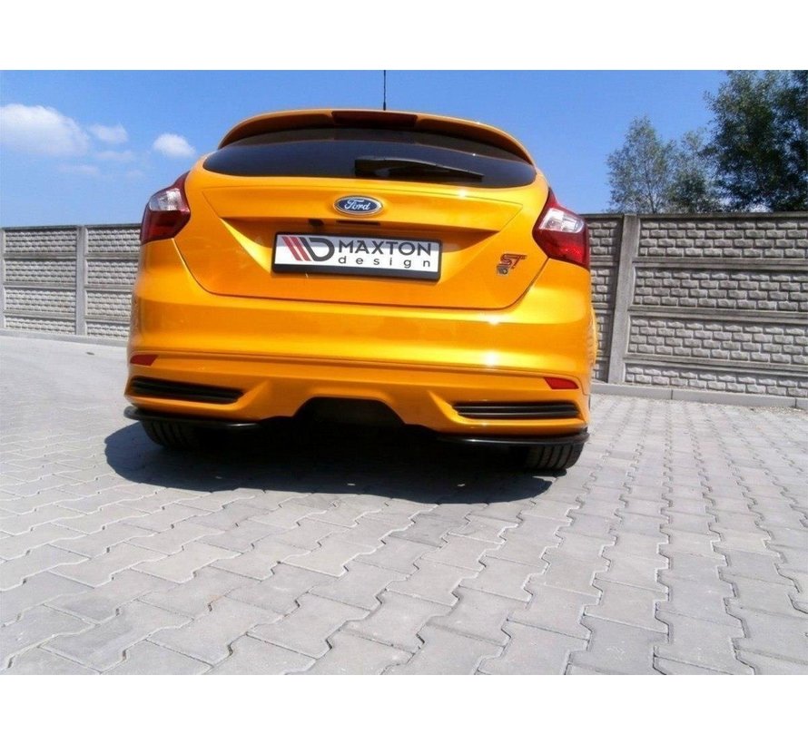 Maxton Design REAR SIDE SPLITTERS Ford Focus ST Mk3 Hatchback