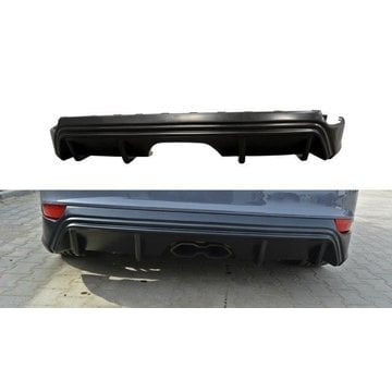 Maxton Design Maxton Design REAR DIFFUSER Ford Focus ST Mk3 FL (RS-Look)