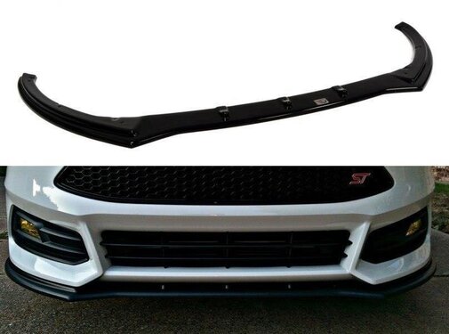Maxton Design Maxton Design FRONT SPLITTER V.1 Ford Focus ST Mk3 FL