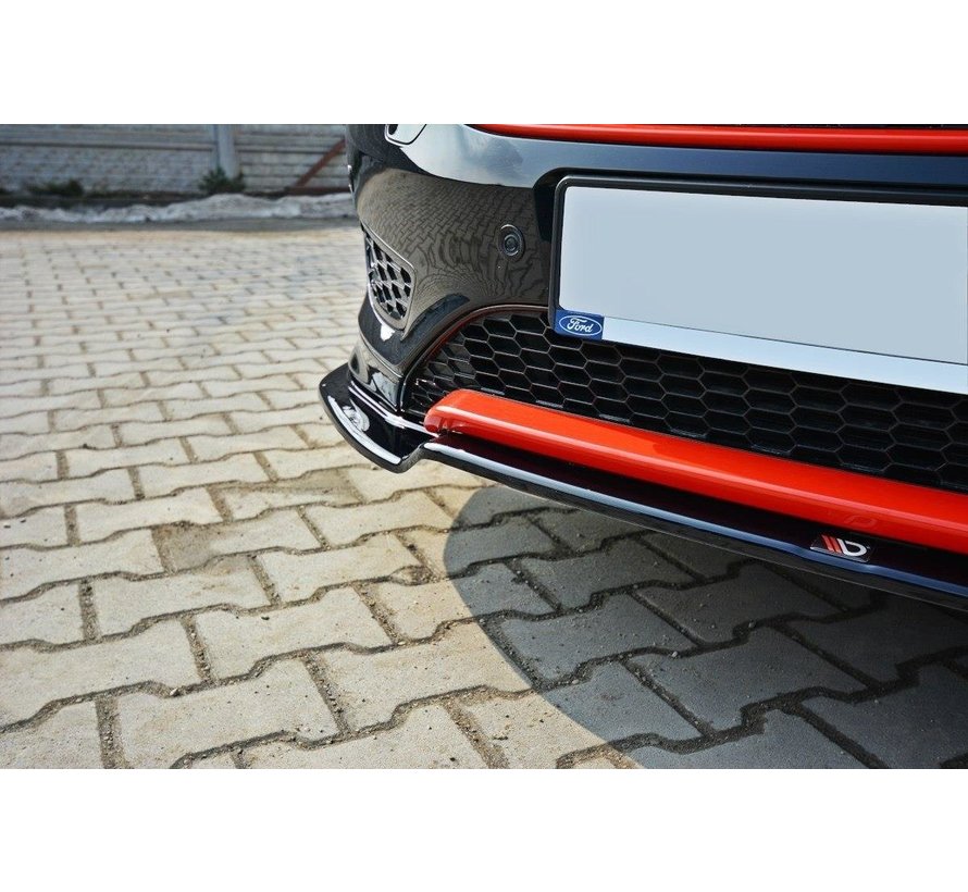 Maxton Design FRONT SPLITTER V.2 Ford Focus ST-Line Mk3 FL