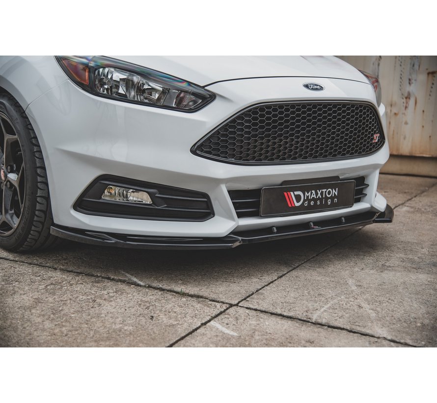 Maxton Design FRONT SPLITTER V.5 Ford Focus ST Mk3 Facelift