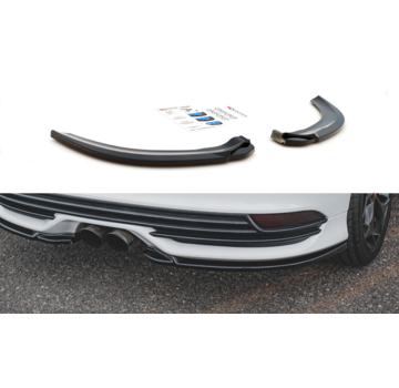 Maxton Design Maxton Design REAR SIDE SPLITTERS V.2 Ford Focus ST Mk3 Facelift