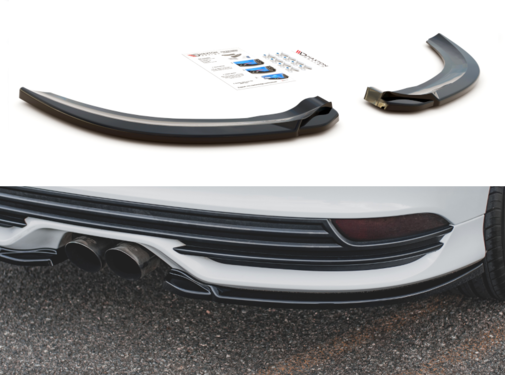 Maxton Design Maxton Design REAR SIDE SPLITTERS V.2 Ford Focus ST Mk3 Facelift