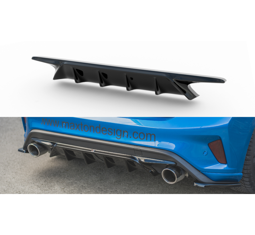 Maxton Design REAR DIFFUSER V.2 Ford Focus ST Mk4