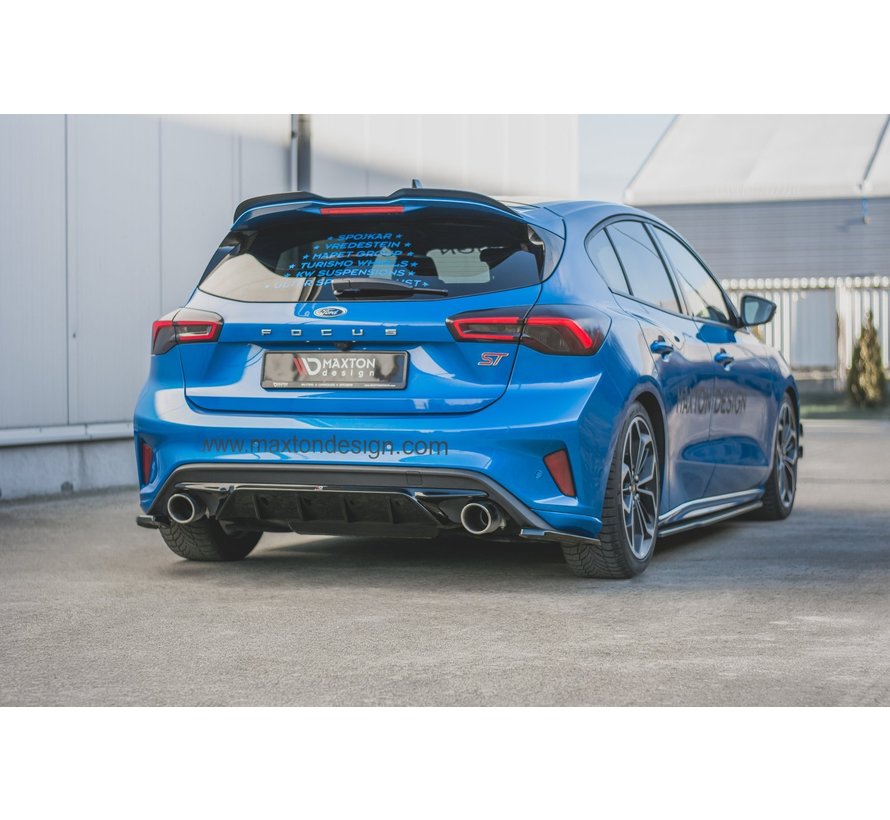Maxton Design REAR DIFFUSER V.2 Ford Focus ST Mk4