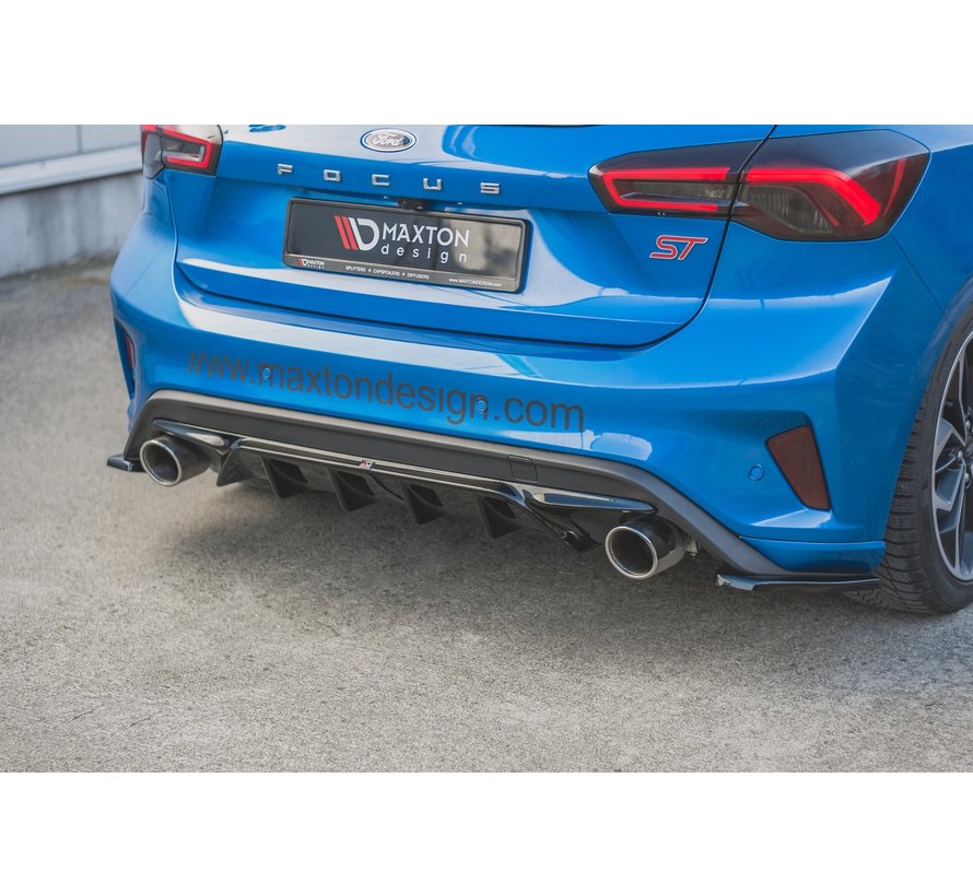 Maxton Design REAR DIFFUSER V.2 Ford Focus ST Mk4