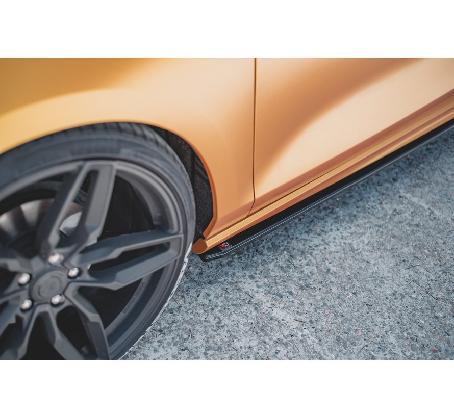 Maxton Design SIDE SKIRTS DIFFUSERS  V.4 Ford Focus ST / ST-Line Mk4