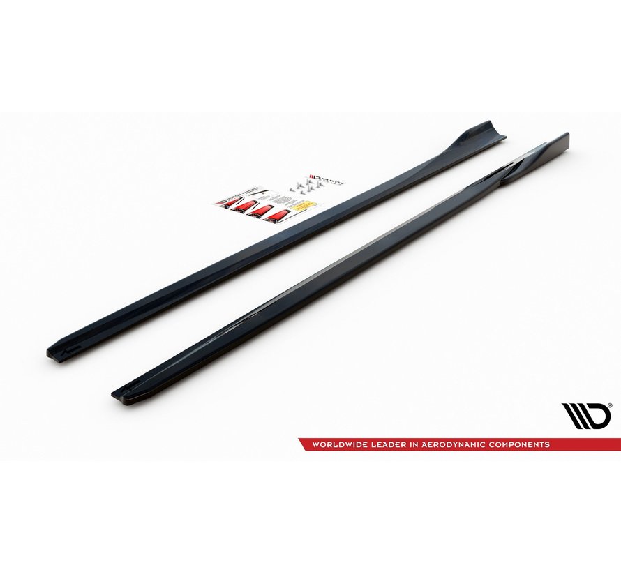 Maxton Design SIDE SKIRTS DIFFUSERS  V.4 Ford Focus ST / ST-Line Mk4