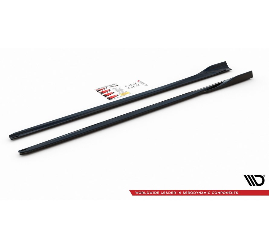 Maxton Design SIDE SKIRTS DIFFUSERS  V.4 Ford Focus ST / ST-Line Mk4