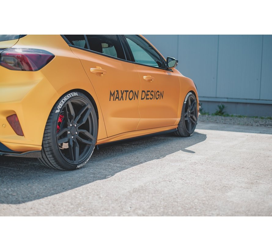 Maxton Design SIDE SKIRTS DIFFUSERS  V.5 Ford Focus ST / ST-Line Mk4