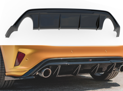 Maxton Design Maxton Design REAR DIFFUSER V.3 Ford Focus ST Mk4