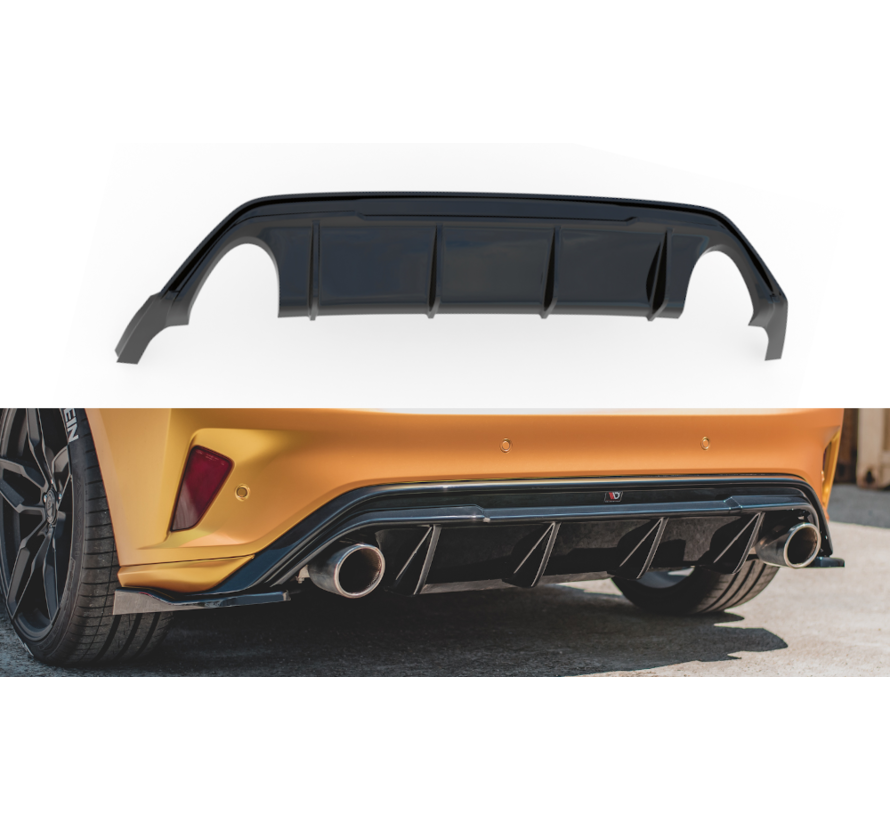 Maxton Design REAR DIFFUSER V.3 Ford Focus ST Mk4