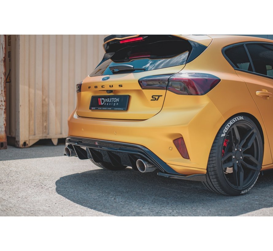 Maxton Design REAR DIFFUSER V.3 Ford Focus ST Mk4