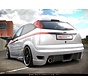 Maxton Design REAR BUMPER FORD FOCUS I HB RACER