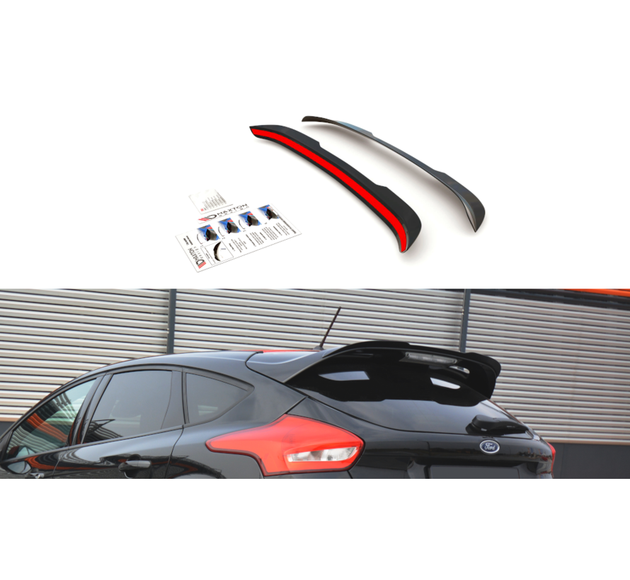 Maxton Design SPOILER CAP Ford Focus ST-Line Mk3 FL