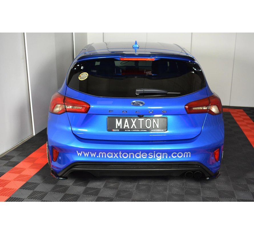 Maxton Design REAR SIDE SPLITTERS V.1 Ford Focus ST-Line