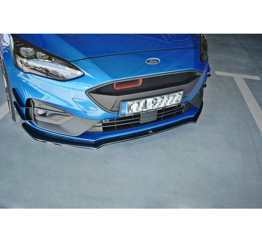 Maxton Design FRONT SPLITTER V.1 Ford Focus ST / ST-Line Mk4