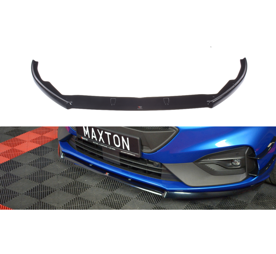 Maxton Design FRONT SPLITTER V.2 Ford Focus ST / ST-Line Mk4