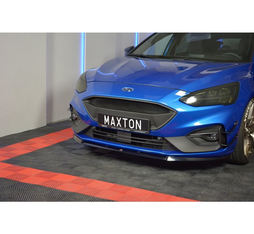 Maxton Design FRONT SPLITTER V.2 Ford Focus ST / ST-Line Mk4