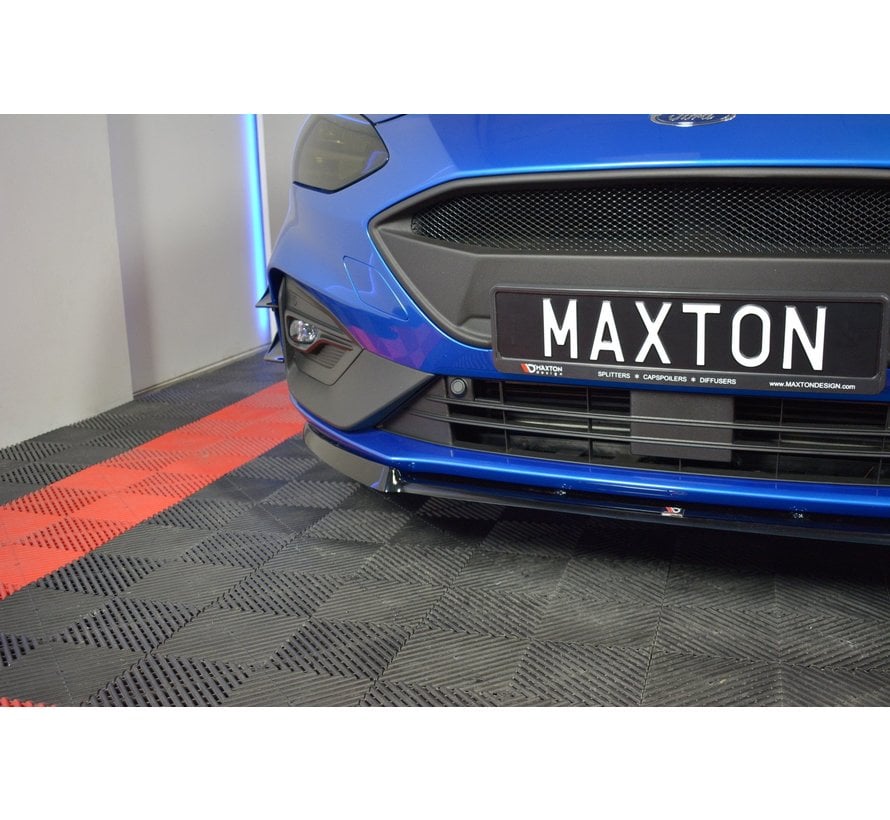 Maxton Design FRONT SPLITTER V.2 Ford Focus ST / ST-Line Mk4