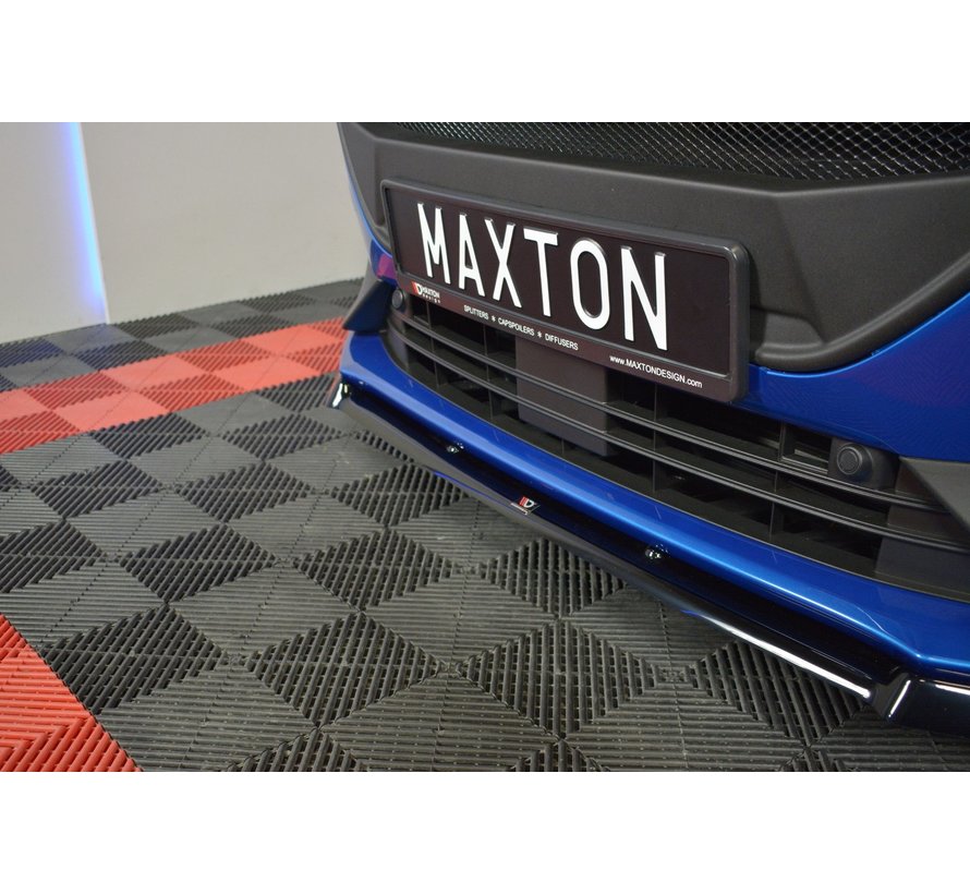 Maxton Design FRONT SPLITTER V.2 Ford Focus ST / ST-Line Mk4