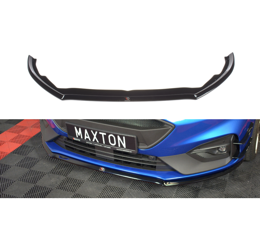 Maxton Design FRONT SPLITTER V.3 Ford Focus ST / ST-Line Mk4