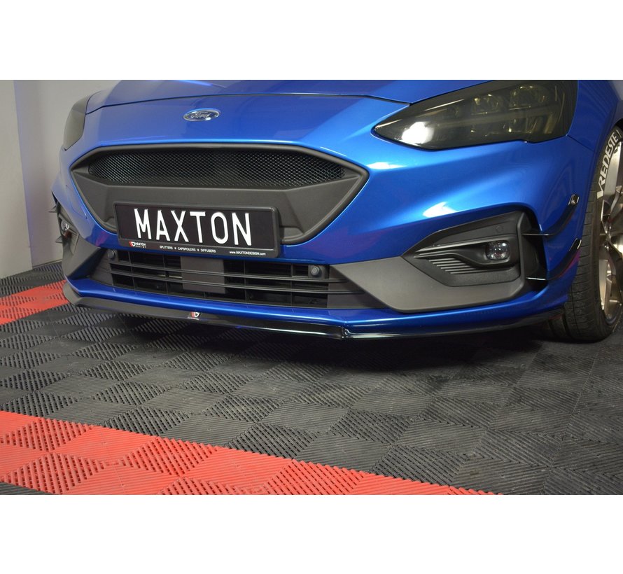 Maxton Design FRONT SPLITTER V.3 Ford Focus ST / ST-Line Mk4