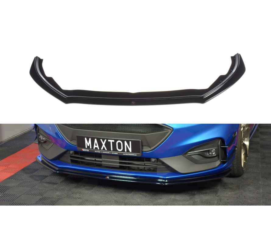 Maxton Design FRONT SPLITTER V.4 Ford Focus ST / ST-Line Mk4