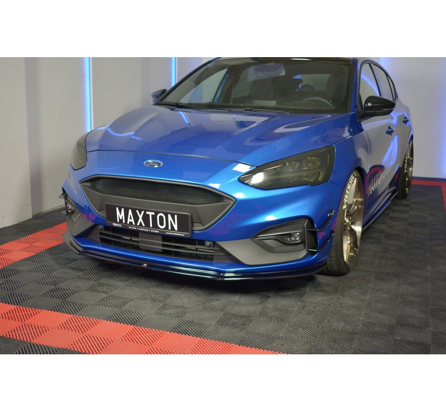 Maxton Design FRONT SPLITTER V.4 Ford Focus ST / ST-Line Mk4