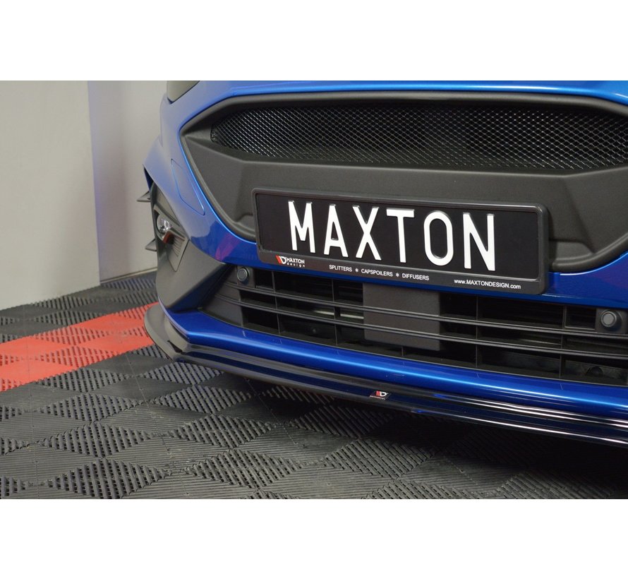 Maxton Design FRONT SPLITTER V.4 Ford Focus ST / ST-Line Mk4