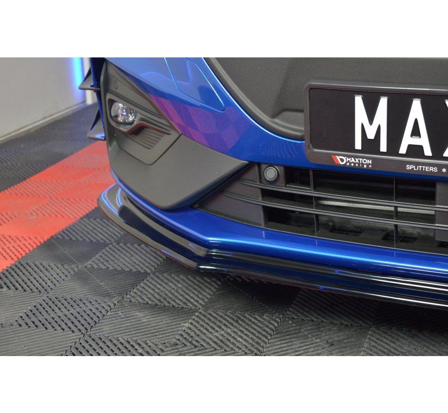 Maxton Design FRONT SPLITTER V.4 Ford Focus ST / ST-Line Mk4