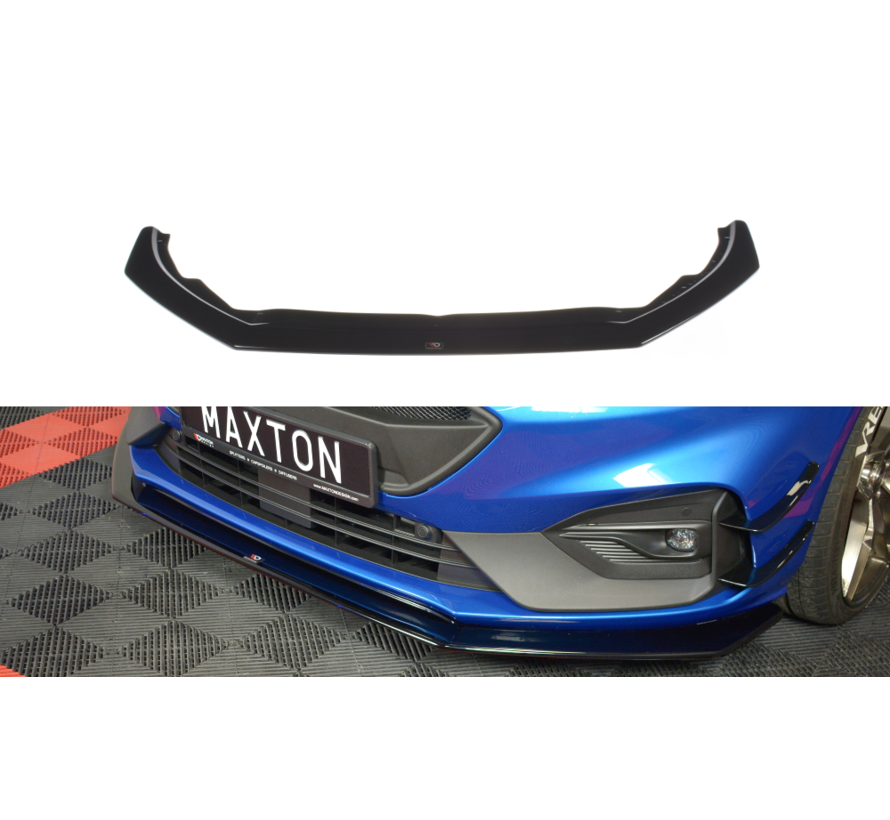 Maxton Design FRONT SPLITTER V.6 Ford Focus ST / ST-Line Mk4