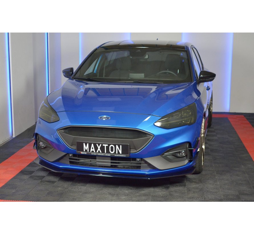 Maxton Design FRONT SPLITTER V.6 Ford Focus ST / ST-Line Mk4