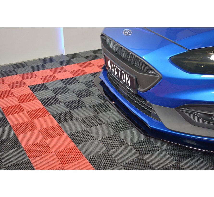 Maxton Design FRONT SPLITTER V.6 Ford Focus ST / ST-Line Mk4