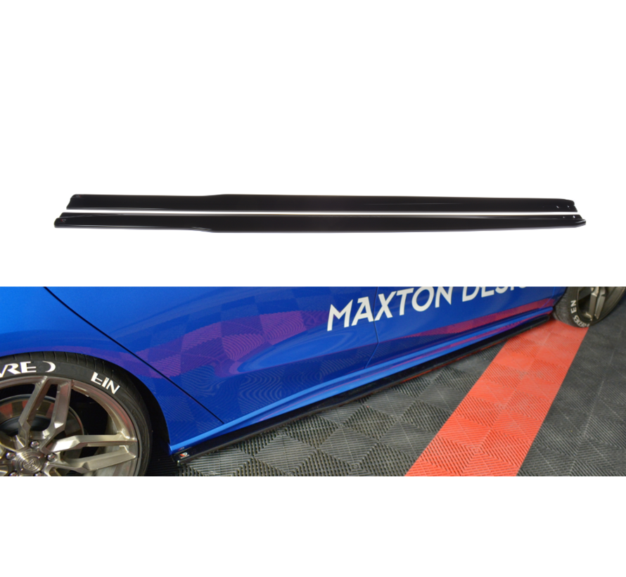 Maxton Design SIDE SKIRTS DIFFUSERS  V.3 Ford Focus ST / ST-Line Mk4