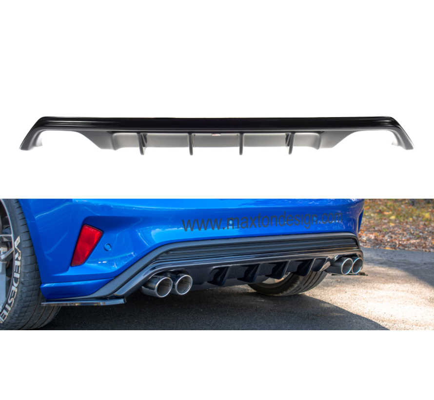 Maxton Design REAR DIFFUSER Ford Focus MK4 St-line