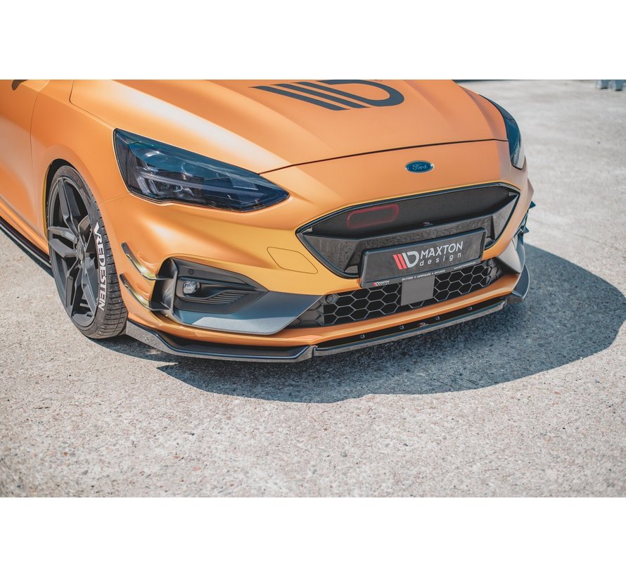 Maxton Design FRONT SPLITTER V.7 Ford Focus ST / ST-Line Mk4