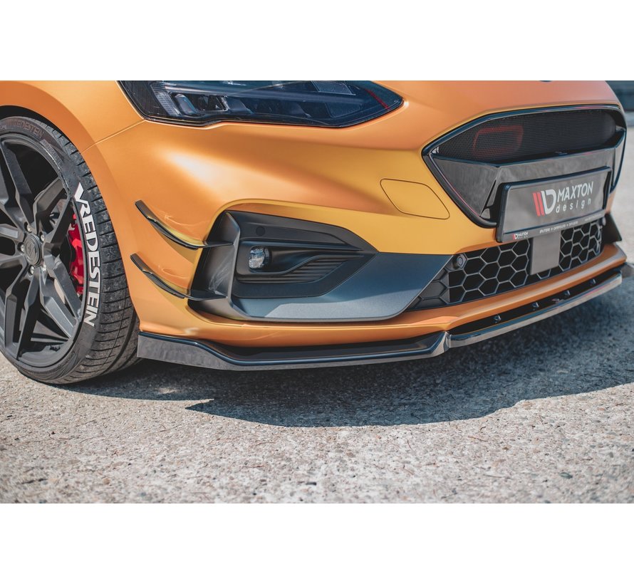 Maxton Design FRONT SPLITTER V.7 Ford Focus ST / ST-Line Mk4