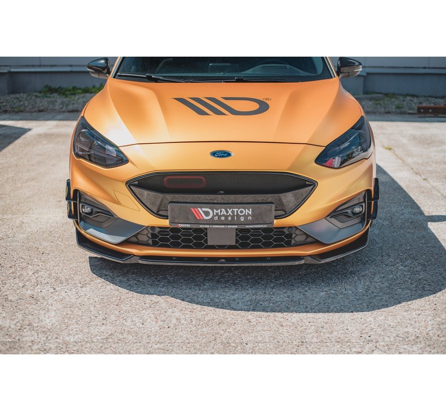 Maxton Design FRONT SPLITTER V.7 Ford Focus ST / ST-Line Mk4