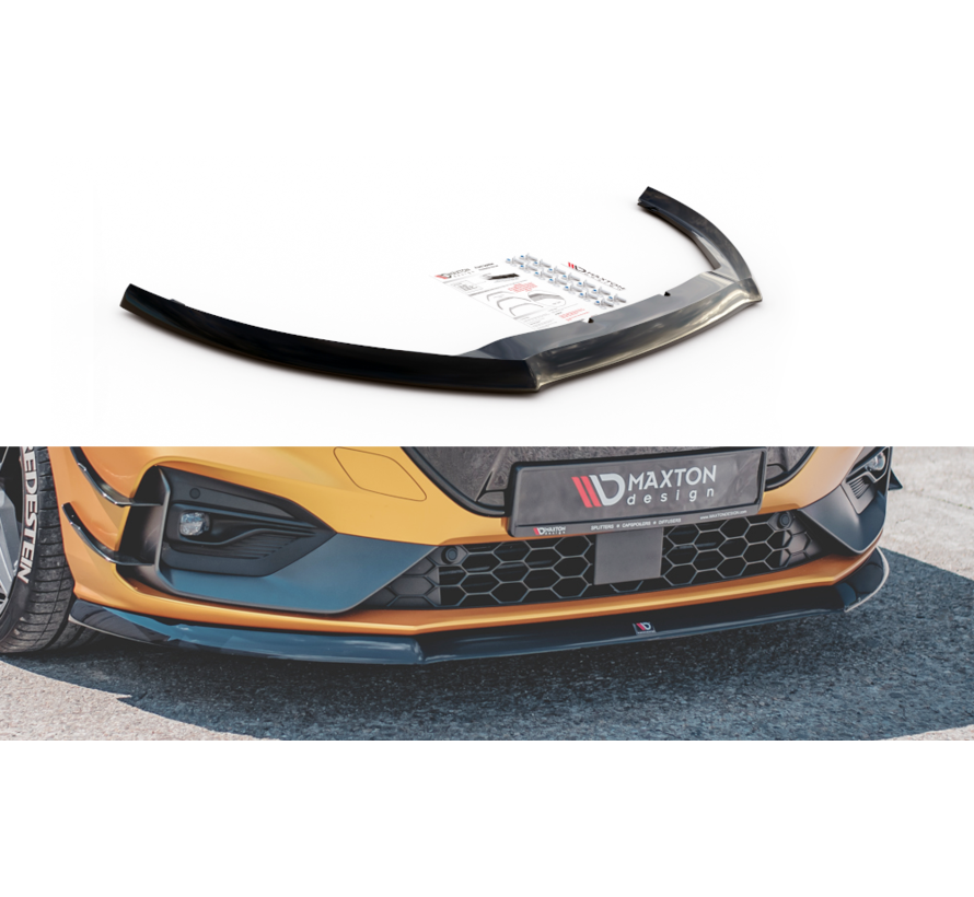 Maxton Design FRONT SPLITTER V.8 Ford Focus ST / ST-Line Mk4