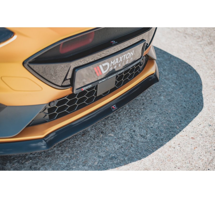 Maxton Design FRONT SPLITTER V.8 Ford Focus ST / ST-Line Mk4