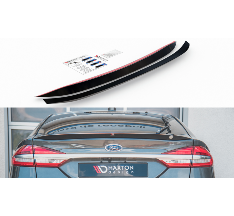 Maxton Design SPOILER CAP Ford Mondeo Liftback Mk5 Facelift