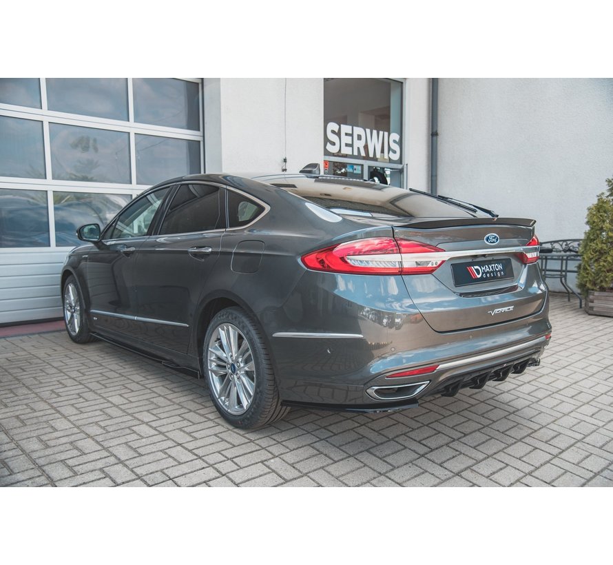 Maxton Design REAR SIDE SPLITTERS Ford Mondeo Vignale Mk5 Facelift