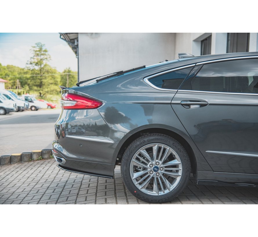 Maxton Design REAR SIDE SPLITTERS Ford Mondeo Vignale Mk5 Facelift