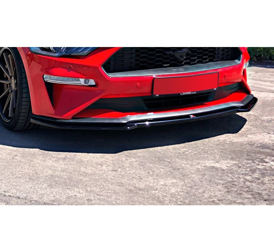 Maxton Design FRONT SPLITTER Ford Mustang Mk. 6 Facelift