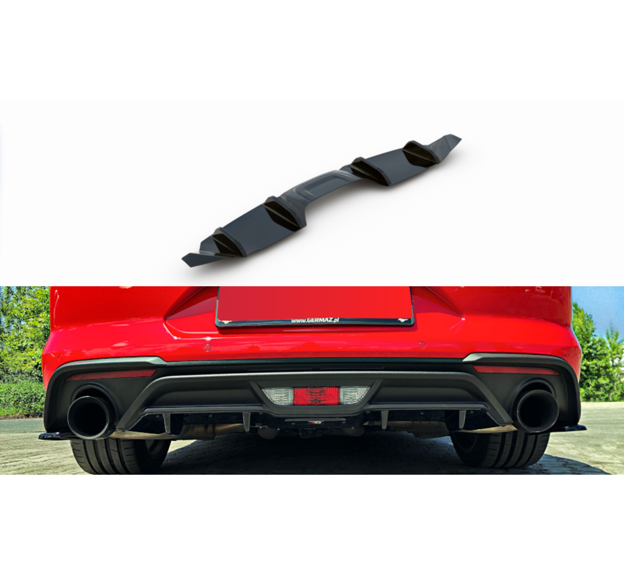 Maxton Design REAR DIFFUSER Ford Mustang Mk. 6 Facelift