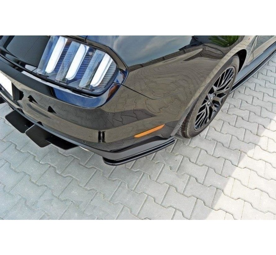 Maxton Design REAR SIDE SPLITTERS Ford Mustang GT Mk6